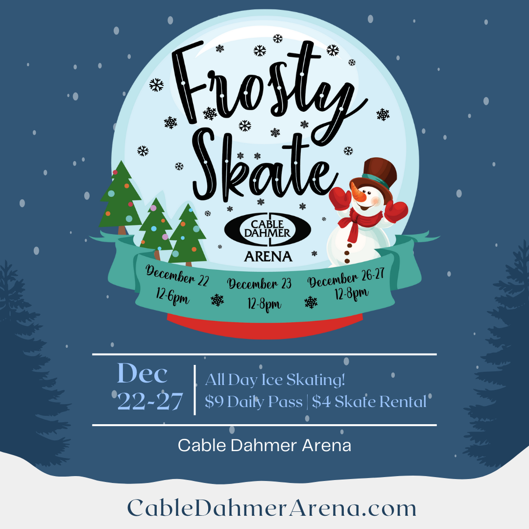 Frosty Skate Cable Dahmer Arena